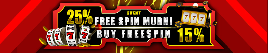 Bonus Freespin Murni 25%